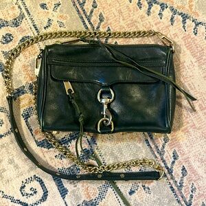 Rebecca Minkoff green cross body bag